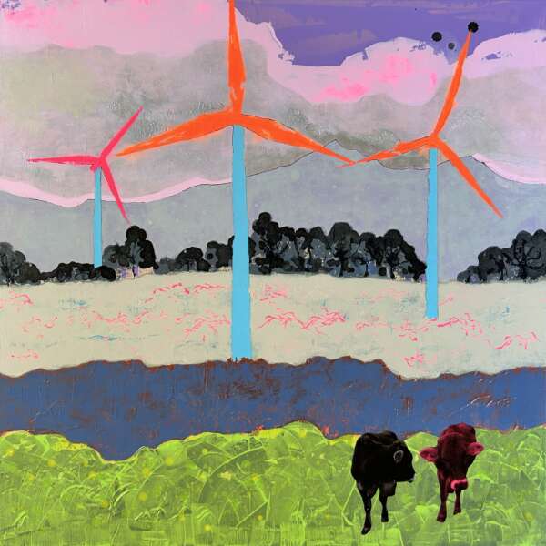 Aussicht 2.0, Kunstwerk von Kristin Gezorreck