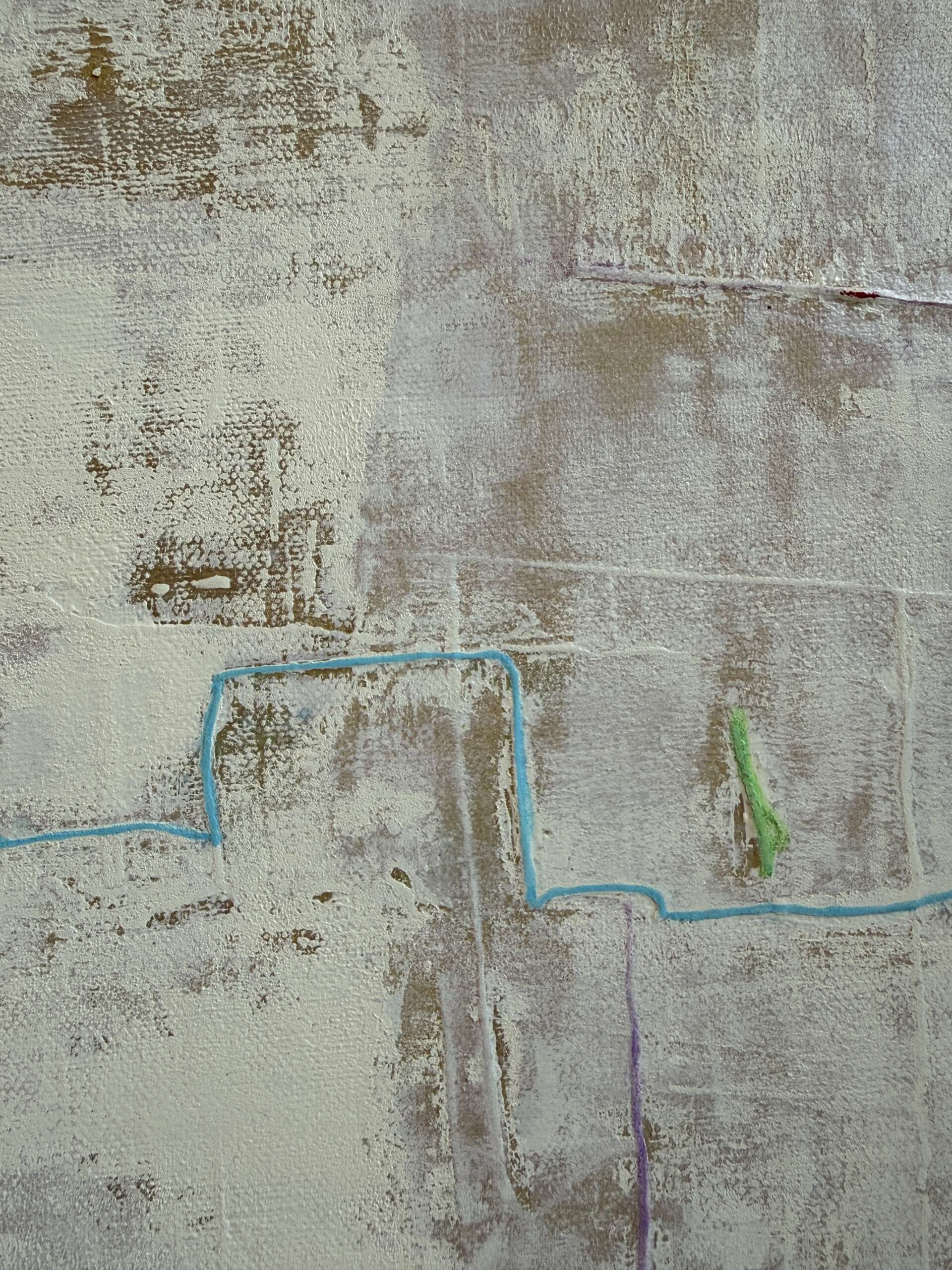 Hitze, Detailansicht, Kunstwerk von Kristin Gezorreck