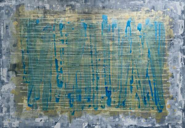 Zusammen, Frontalansicht, Kunstwerk von Kristin Gezorreck